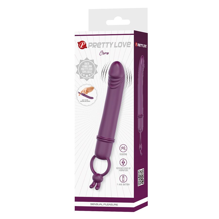 For Him-Cora Vibrator Forma de Penis cu Inel 7 img 220390 02f7dd79ccac442c687e90aeefe8c912 1