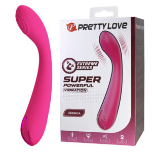High Tech-Jessica High Power Vibrator Roz-Silicon, 10 Trepte - imagine 9