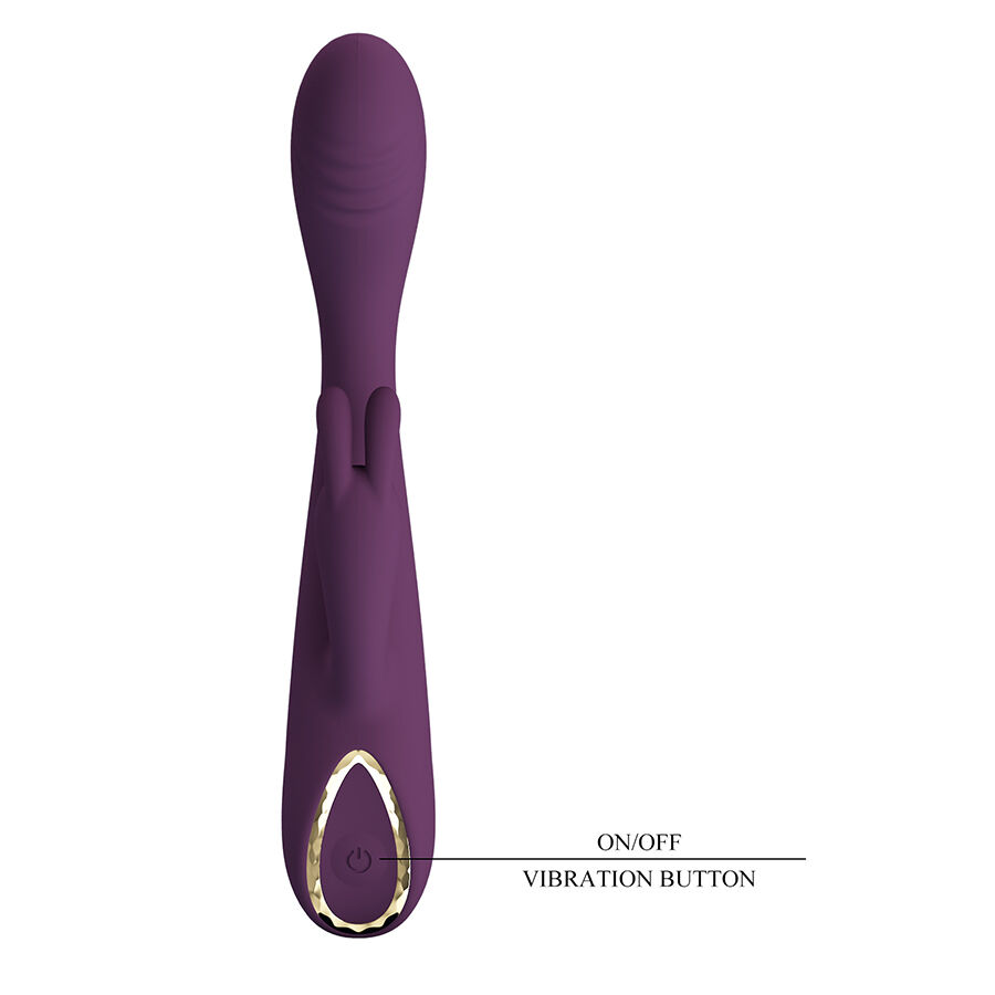 High Tech-Emma Rabbit Violet Vibrator cu Stimulator-Silicon, 10 8 img 220407 904d2c96b23f6e9125d050c5e19903d1 1