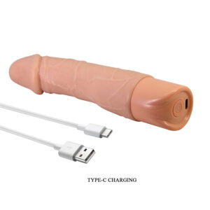 Fun Toys-Jermaine Vibrator Realist Flexibil-10 Trepte - imagine 7