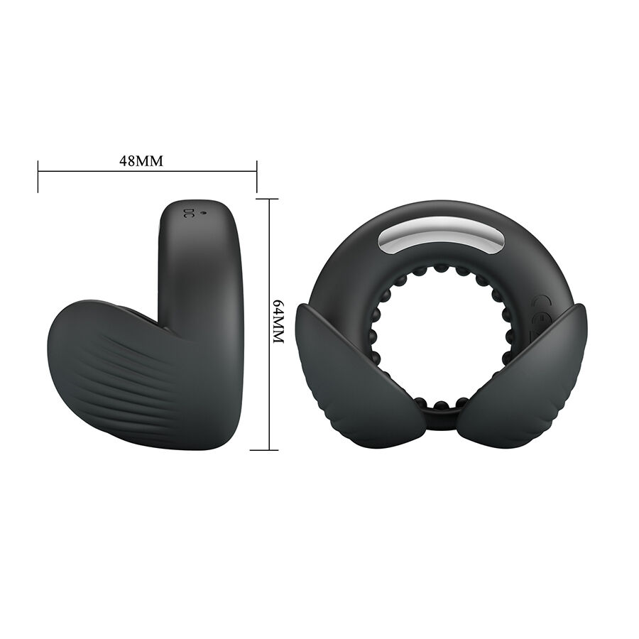 For Him-Quentin Inel Dual pentru Penis cu Stimulator 10 img 220474 4b60c7803365a160e3f21884fdc03d35 1