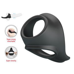 Crazy Bull-Inel Penian Ergonomic cu Stimulare Perineală-Silicon 14 Crazy Bull-Inel Penian Ergonomic cu Stimulare Perineală-Silicon - imagine 6