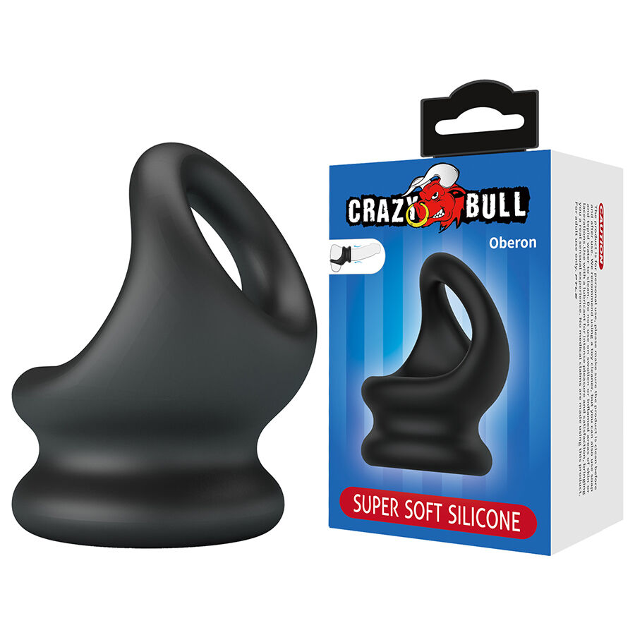 Crazy Bull-Oberon Inel Suport pentru Penis si Testicule-Silicon 6 img 220497 5ac840bacdb55e06bdedf790638789b8 1