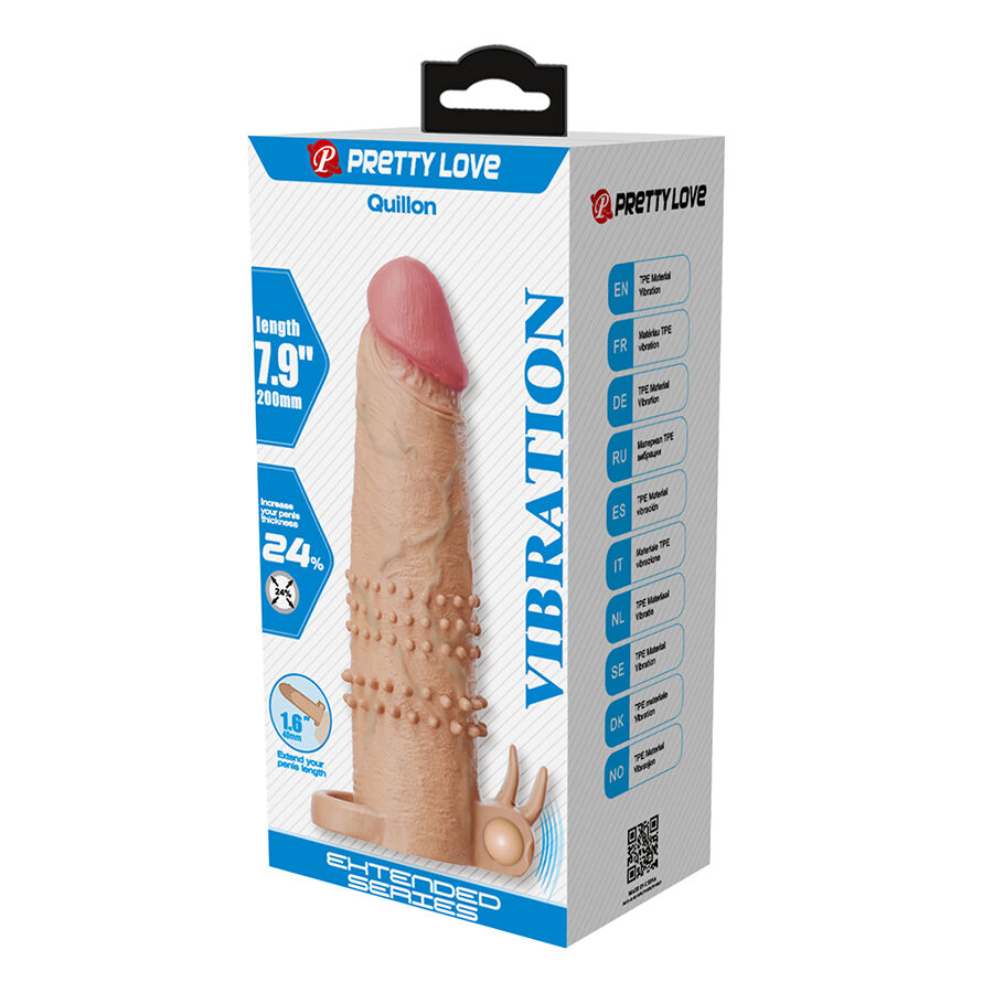 For Him-Quillon Manșon Penis cu Stimulator Clitoridian 2 img 220511 074433803a53e3a79e2bdfc777f4fe2c 1