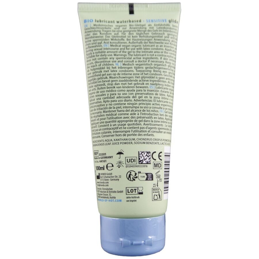 Hot-Lubrifiant Bio pe Bază de Apă Sensitiv 100 ml 2 img 220640 60612cc3eaa60f5c8768ed7c3b811e7a 1