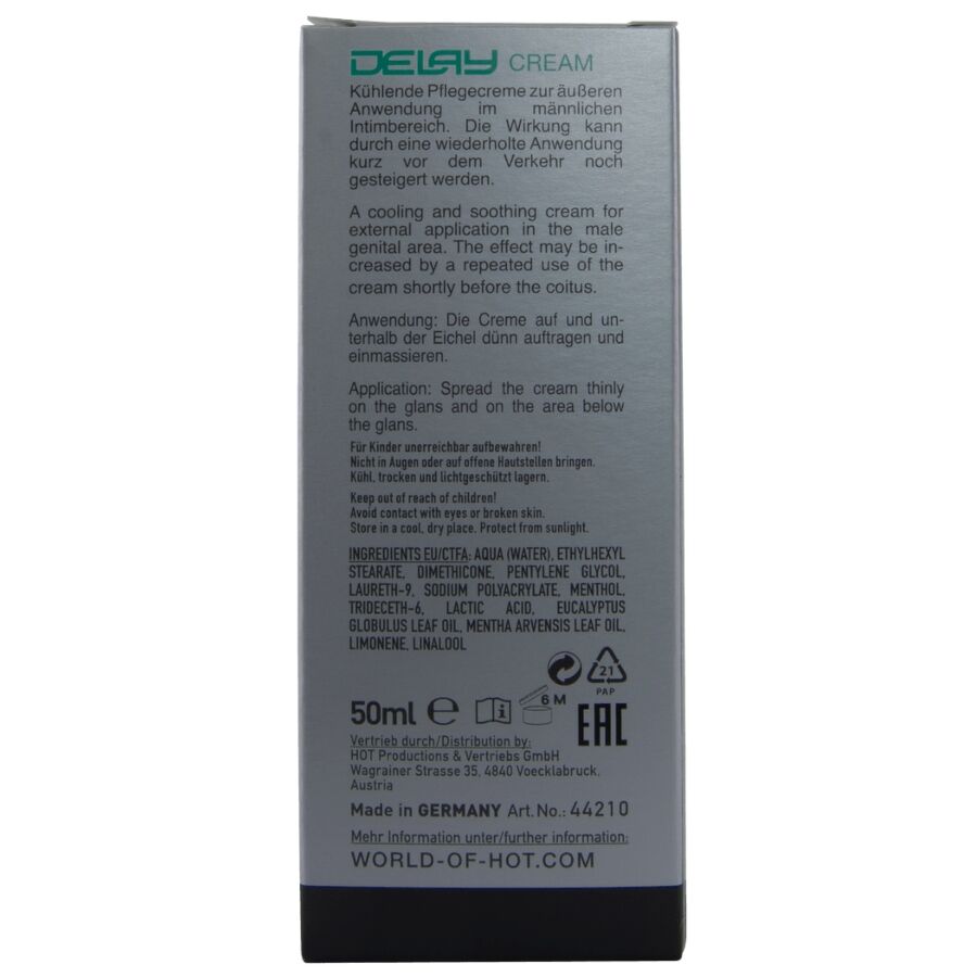 Hot-Cremă pentru Întârziere 50 ml 6 img 220670 bd38c7ba4a2c6579138cf7fa066fe07a 1