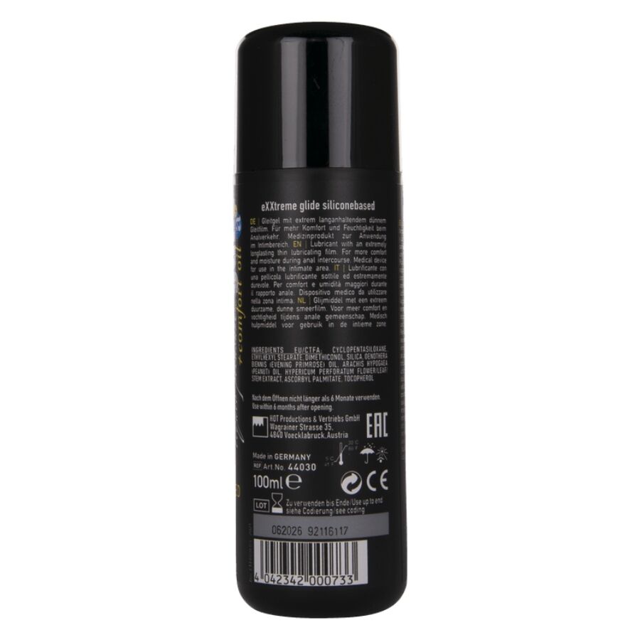 Hot-Exxtreme Glide Lubrifiant pe Bază de Silicon + Comfort Oil-100 ml 3 img 220692 a911fa7391abd7122d2ed42ce4968c2f 1