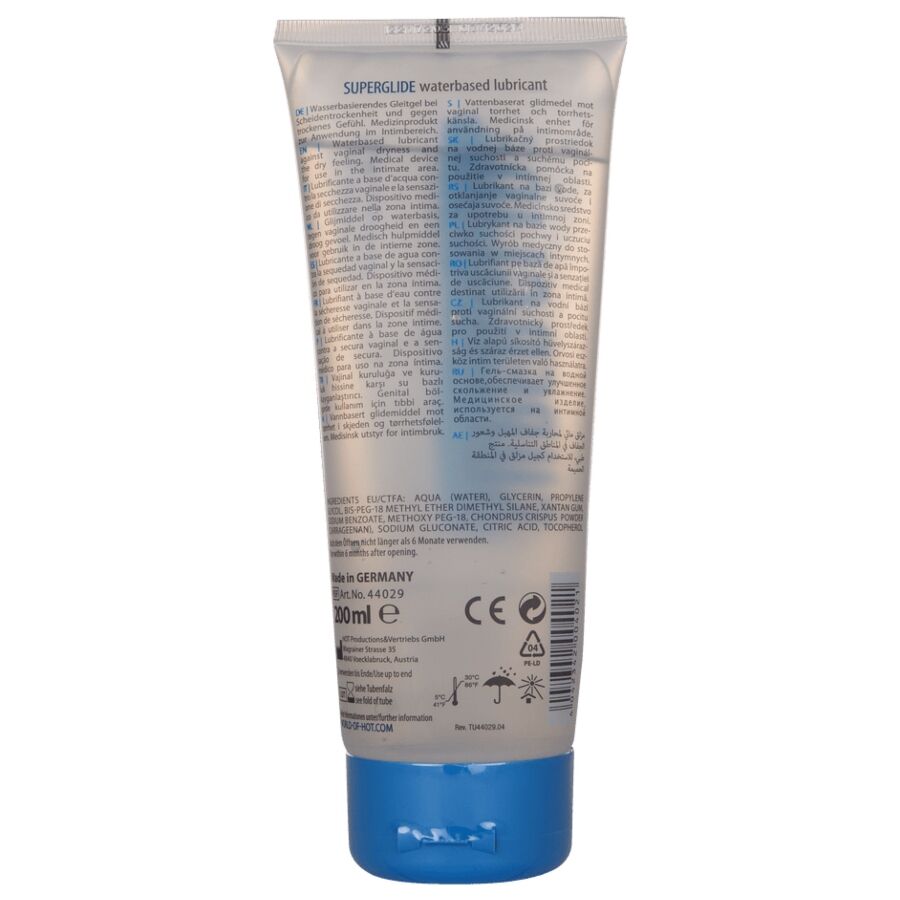 Hot-Superglide Liquid Pleasure Lubrifiant pe Bază de Apă 200 ml 2 img 220735 ee83f38a33ed2eddd4739c33eb33ccaa 1