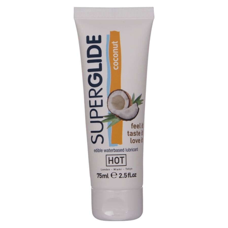 Hot-Superglide Lubrifiant Comestibil pe Bază de Apă Cocos 75 ml 1 img 220756 800c786a9c90313618681ccd3f651f0b 1