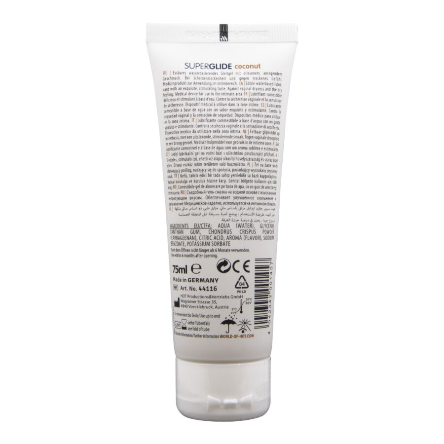 Hot-Superglide Lubrifiant Comestibil pe Bază de Apă Cocos 75 ml 2 img 220757 55fa9476f5b01e1ca0ba7ae9d502efc8 1