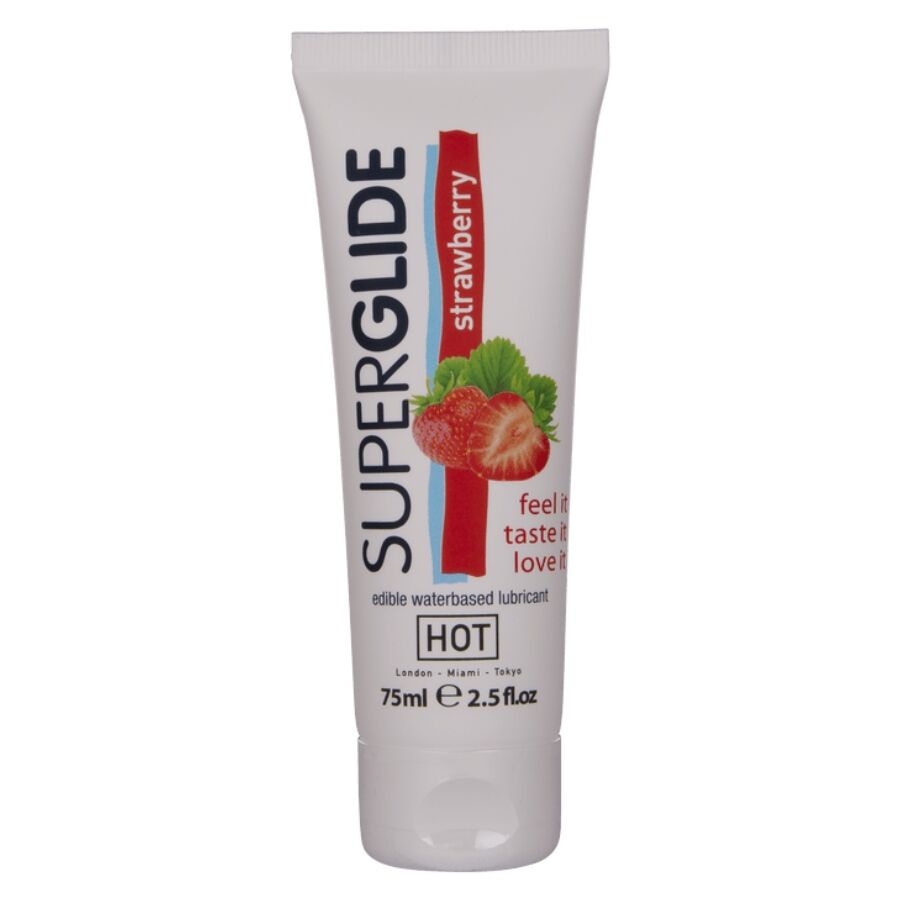 Hot-Superglide Lubrifiant Comestibil pe Bază de Apă, Căpșuni, 75 1 img 220763 5b325a41700ab62c96c597731a5f8e79 1