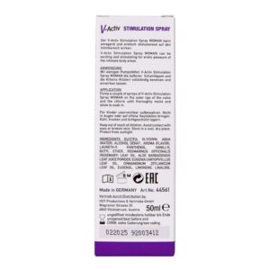 Hot-V-activ Spray Stimulant pentru Femei 50 ml 15 Hot-V-activ Spray Stimulant pentru Femei 50 ml - imagine 7