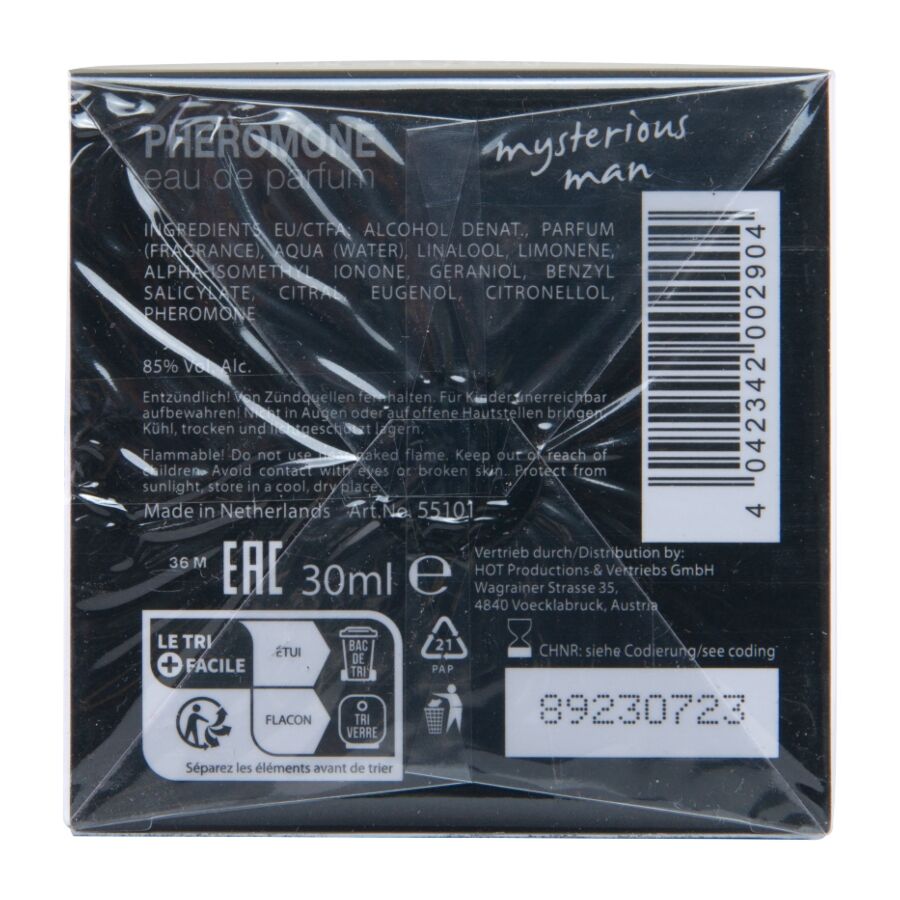 Hot-Parfum cu Feromoni London Mysterious Man 30 ml 6 img 220863 74e7fefe1cbedde3171405c7aea48152 1