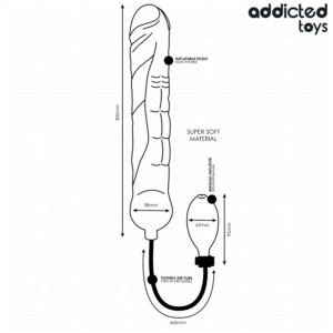 Addicted Toys - Dildo Gonflabil Xl Model 5 - imagine 7