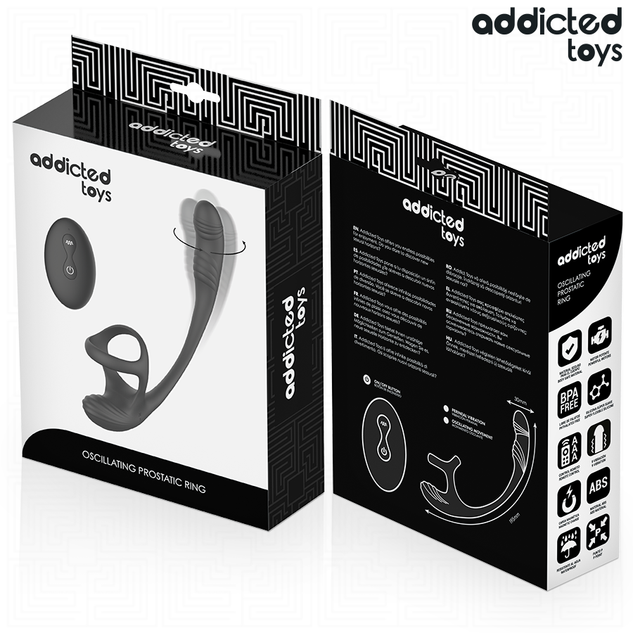 Addicted Toys-Plug Anal cu Vibrație, Mișcare 360º și Stimulator 8 img 220969 4d1042f55798c104607305d990795a62 1