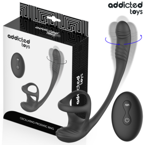 Addicted Toys-Plug Anal cu Vibrație, Mișcare 360º și Stimulator 10 Addicted Toys-Plug Anal cu Vibrație, Mișcare 360º și Stimulator - imagine 1