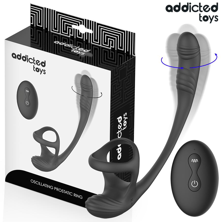 Addicted Toys-Plug Anal cu Vibrație, Mișcare 360º și Stimulator 1 img 220970 0d914dc357df3539ddb4c55fddf1a384 1