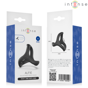 Intense For Him-Alfie Inel Triplu Reglabil pentru Penis Model 6 11 Intense For Him-Alfie Inel Triplu Reglabil pentru Penis Model 6 - imagine 5
