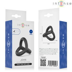 Intense For Him-John Inel Triplu Ajustabil pentru Penis Model 4 11 Intense For Him-John Inel Triplu Ajustabil pentru Penis Model 4 - imagine 5