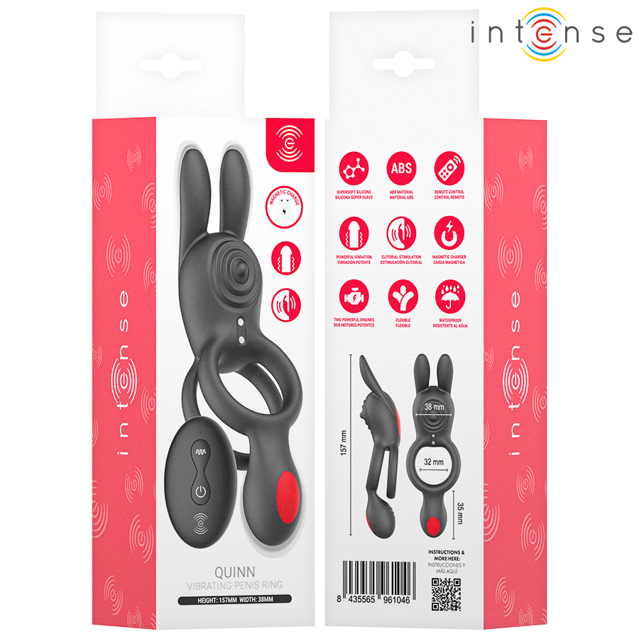 Intense For Him-Quinn Inel Vibrator cu Dublă Vibrație 4 img 221126 9afbc5d2fbff2a7d31f41c642d3133d8 1