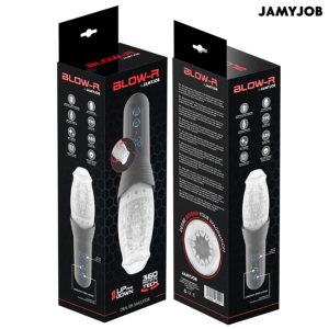 Jamyjob-Blow-r Masturbator cu Impingeri și Rotație-10 Trepte - imagine 6