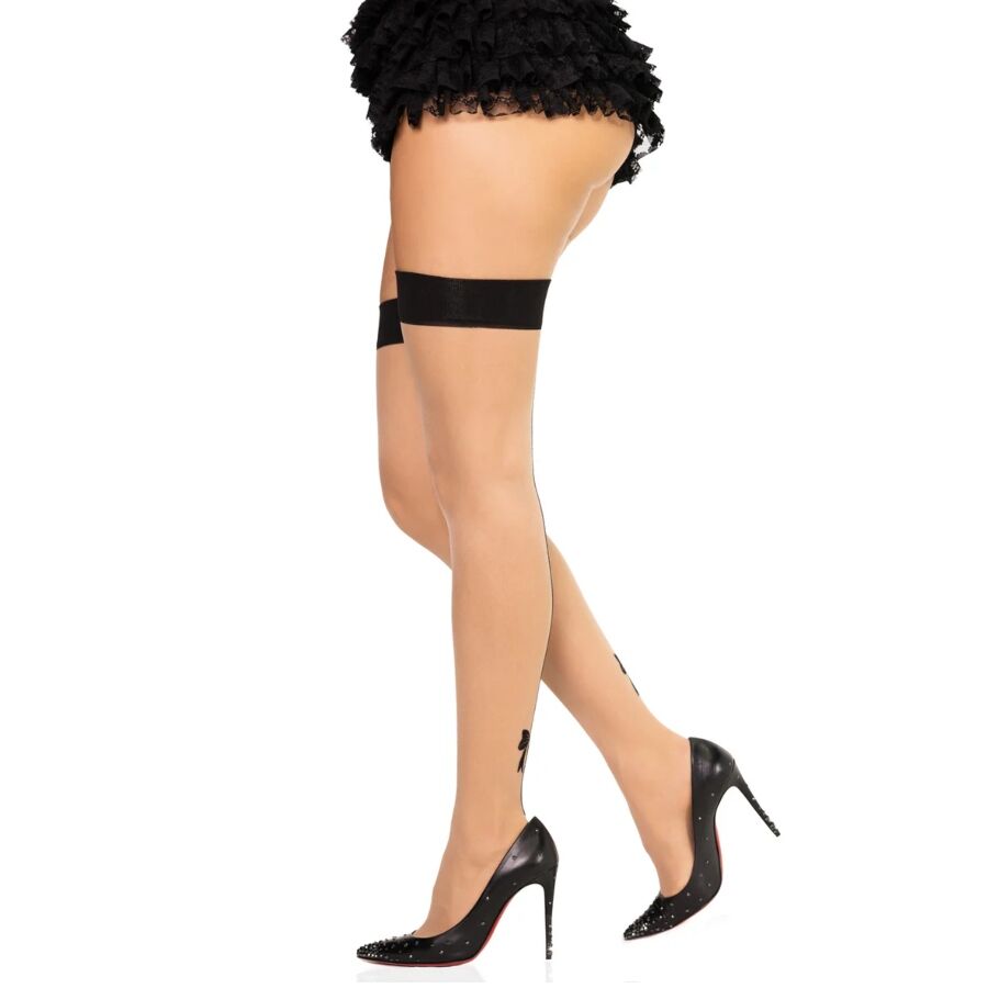 Leg Avenue Hosiery-1963 Spandex Ciorapi cu Cusătură Posterioară 3 img 221162 4699b87757c8dd499df44006f44ddc60 1
