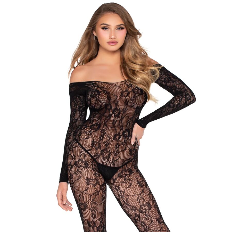 Leg Avenue Bodystockings-89366 Bodystocking din Dantelă Negru 1 img 221212 3db736f66ab505a89ec3e853ea26be72 1