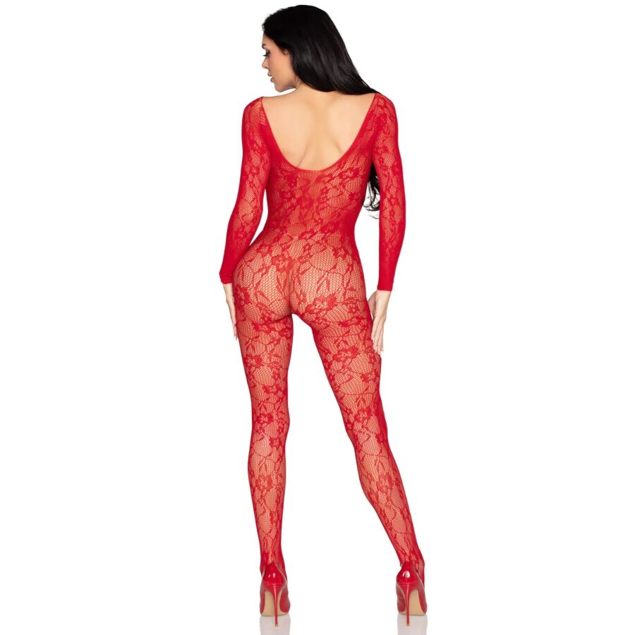 Leg Avenue Bodystockings-89366 Bodystocking Dantelat Roșu - One 2 img 221217 7facc90b990cb782f0b47d9674b484ca 1
