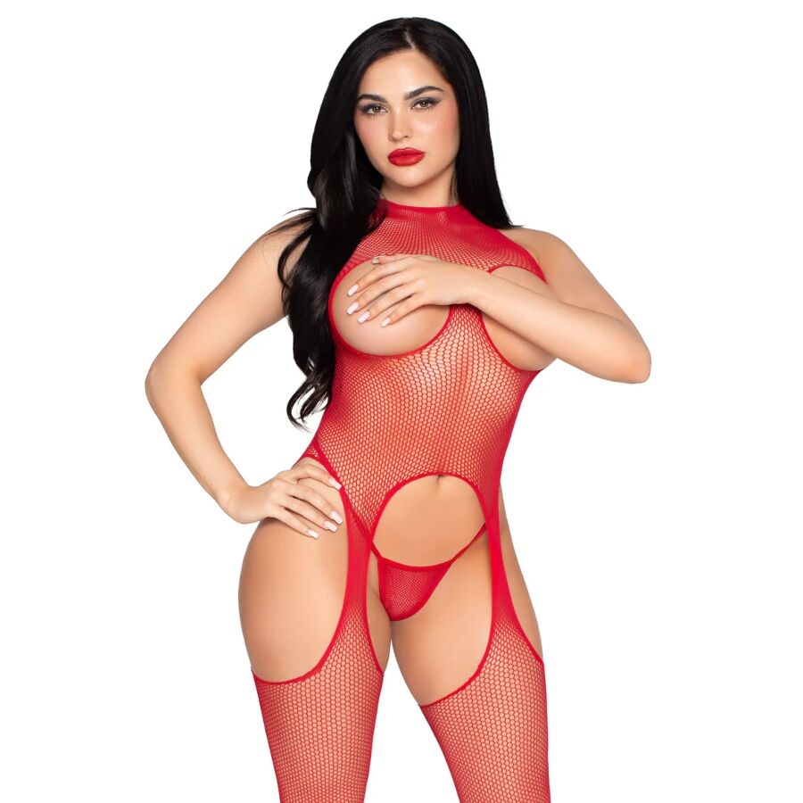 Leg Avenue Bodystockings-89374 Bodystocking fără Cupă și Tanga 3 img 221262 b468a5e06f29f52c51aff630d22287d2 1