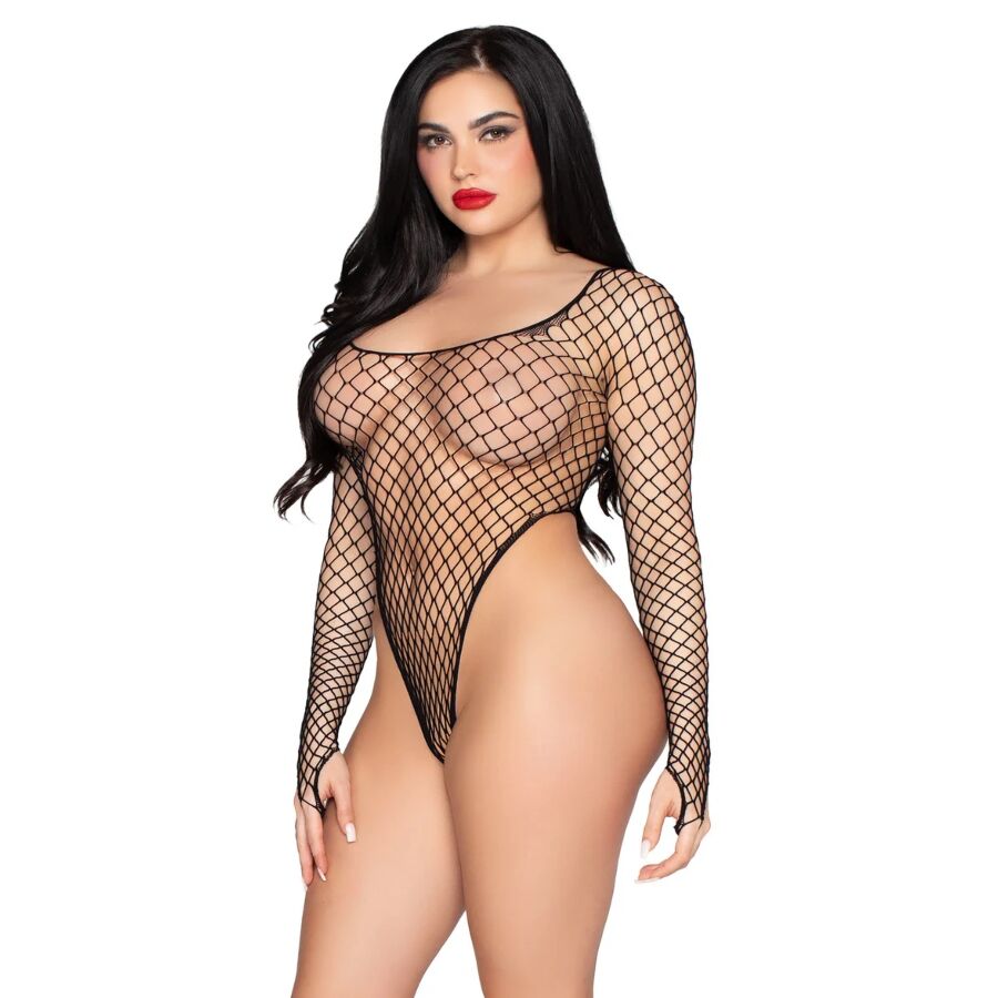 Leg Avenue Sets-89377 Body Plasă Industrială High-cut Negru 3 img 221271 7d865289225b324a5bdbf0d84b31f9ec 1