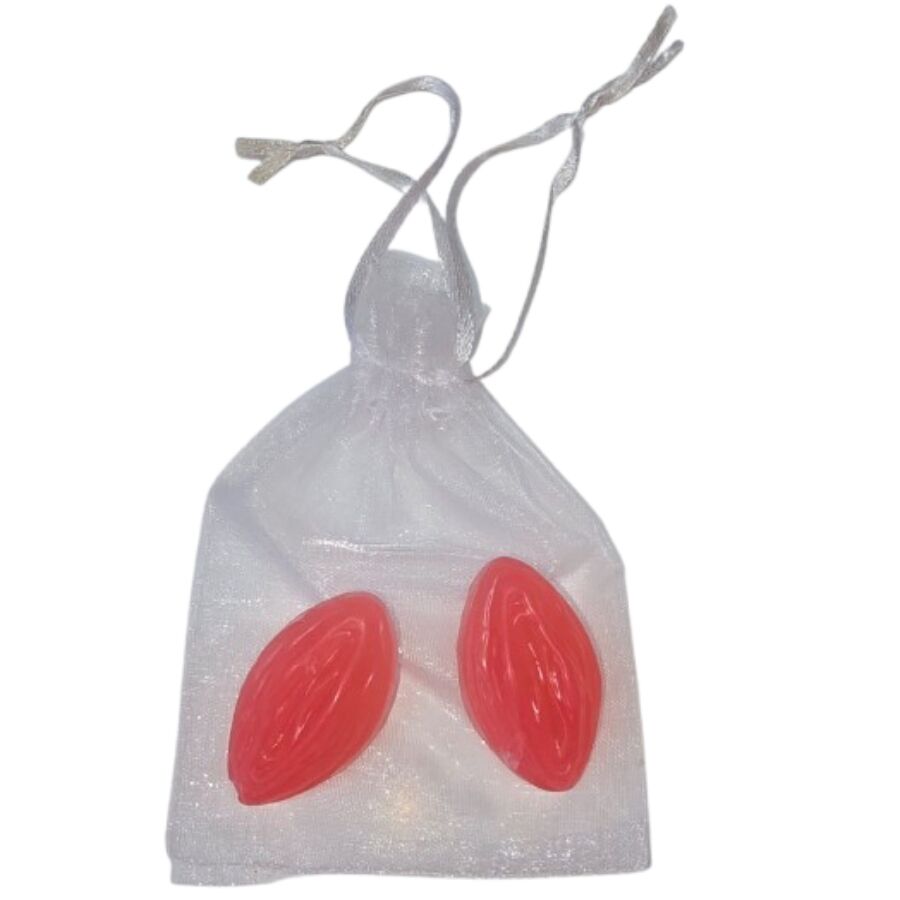Diablo Picante-2 Săpunuri Parfumate în Formă de Vagin, Roșu 2 Diablo Picante-2 Săpunuri Parfumate în Formă de Vagin, Roșu — DIVERTY SEX · Articole Haioase