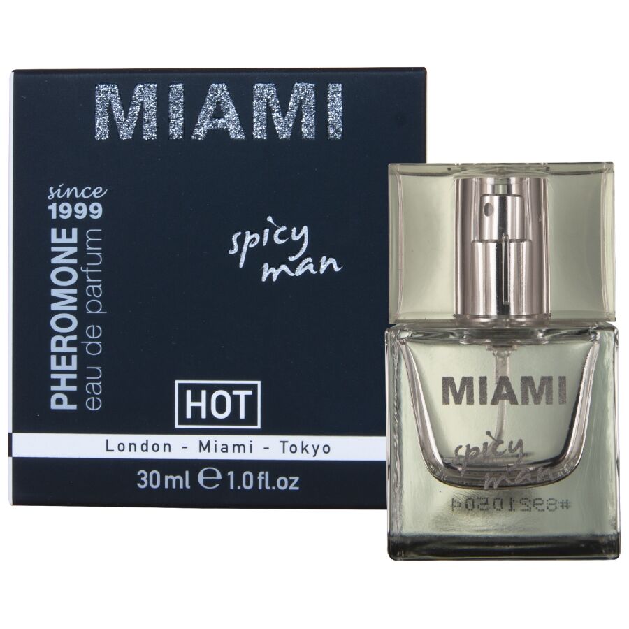 Hot-Parfum cu Feromoni Miami Spicy Man 30 ml 1 img 222616 cea32a4a6b24b051bb864f7e07e5e8ed 1