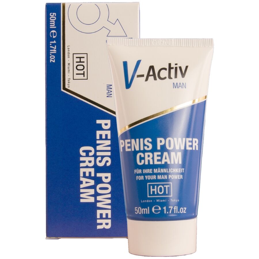 Hot-V-activ Cremă Penis Power pentru Bărbați 50 ml 1 img 222628 4b86134a0ca787c2061aab39c35e3e83 1