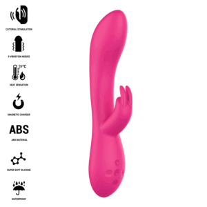 Intense High Tech-Tammy Rabbit Stimulator cu Încălzire-Silicon 11 Intense High Tech-Tammy Rabbit Stimulator cu Încălzire-Silicon - imagine 3