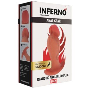 Hidden Desire-Inferno Plug Anal Realist 10 cm-Silicon - imagine 6