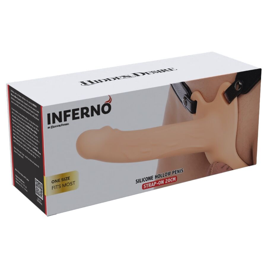 Hidden Desire-Inferno Manșon Penis Strap-on 20 cm-Silicon 6 img 222759 431b82fd9ae4c40ef0124206488f5455 1