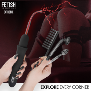 Fetish Submissive Extreme-Baghetă de Electro-stimulare High 10 Fetish Submissive Extreme-Baghetă de Electro-stimulare High - imagine 3