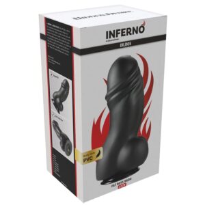 Hidden Desire-Inferno Fat Boys Dildo 22 cm-PVC, Ventuza - imagine 7