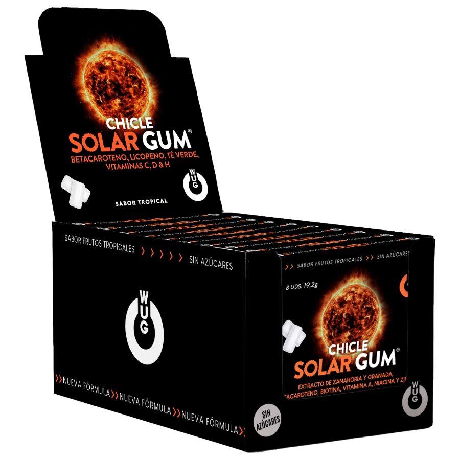 WUG Gum-Solar Gum pentru Bronzare, Display 12 X 8 Unități 1 img 223065 74145c8c2e48c8d1461d44e839dfd32e 1