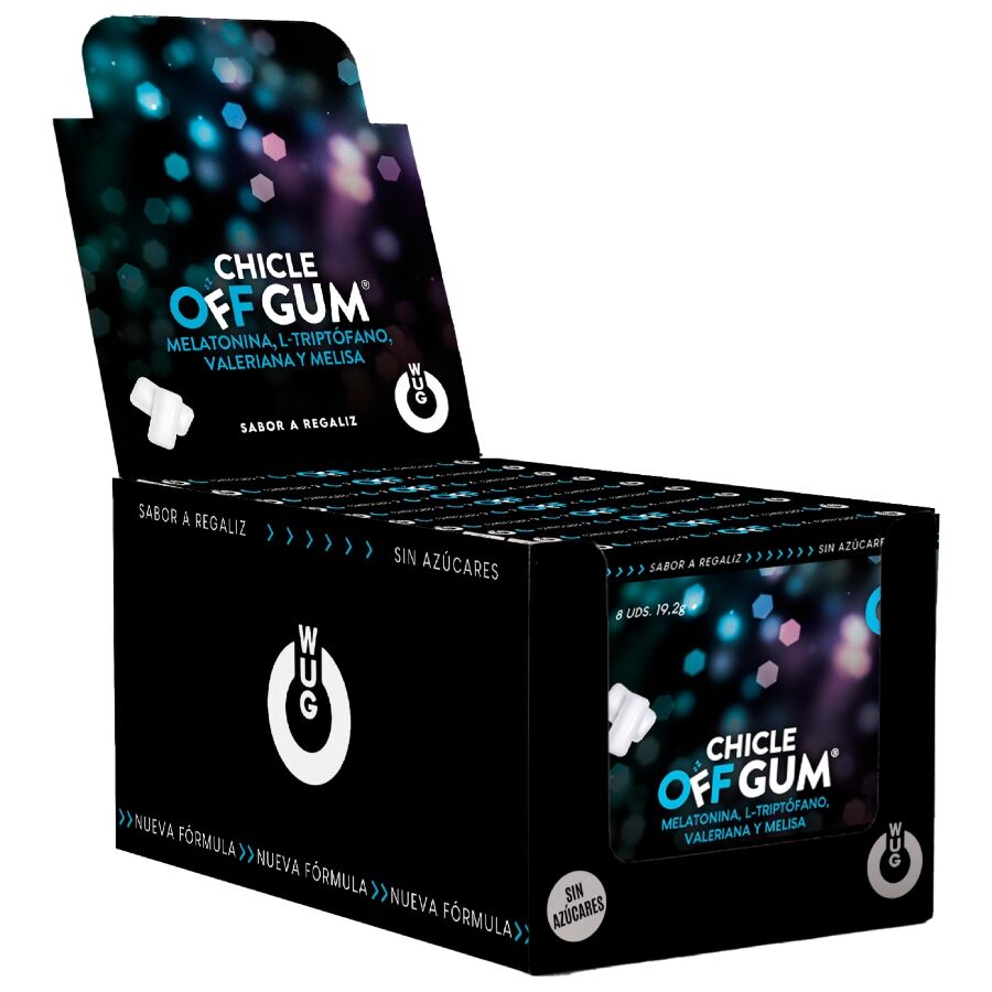 WUG Gum-Gumă Relaxantă cu Valeriană, Triptofan, Melisă 1 img 223067 8388a2e0ccedd65c52d0f1157347c2d9 1