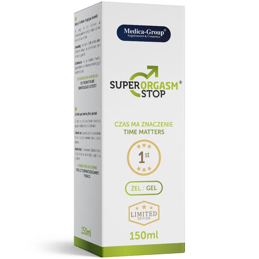 Medica Group-Super Orgasm Stop Gel Intim pentru Bărbați 150 ml 3 img 223139 5f19f3b4415505cf59d35ca2008c619c 1