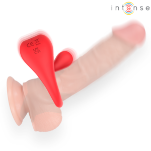 Intense For Him-Russell Inel Vibrator pentru Penis cu Stimulator - imagine 3