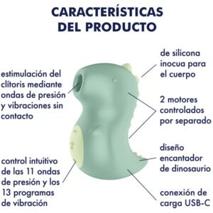 Satisfyer Air Pulse-Din-oooh Vibrator și Stimulator cu Impulsuri 10 Satisfyer Air Pulse-Din-oooh Vibrator și Stimulator cu Impulsuri - imagine 5