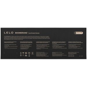 Lelo-Boomerang Vibrator cu Două Capete Roșu Coral-Silicon, 12 8 Lelo-Boomerang Vibrator cu Două Capete Roșu Coral-Silicon, 12 - imagine 3