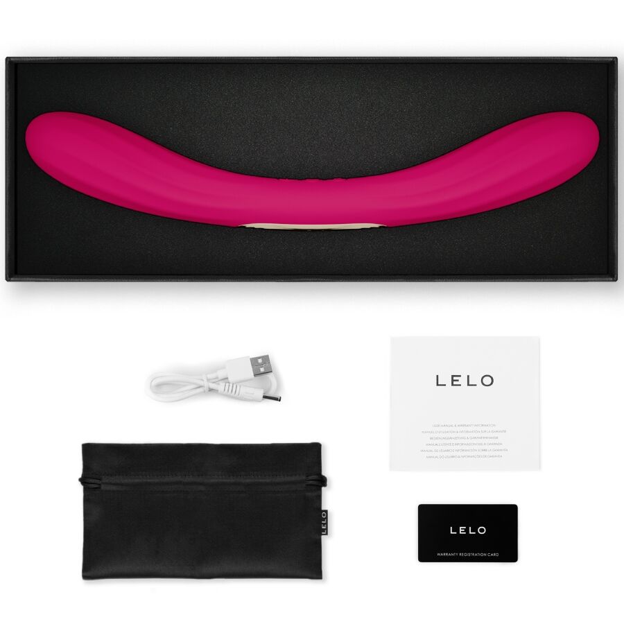 Lelo-Boomerang Vibrator Dublu, Cerise-Silicon, 12 Trepte 5 img 223762 7613a932d93a644adcda42e2880da04a 1