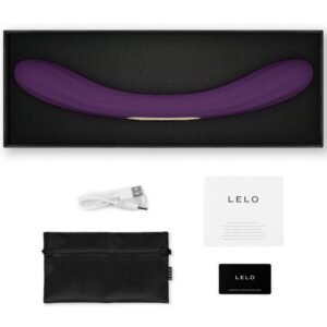 Lelo-Vibrator Boomerang Dublu Capete Mov-Silicon, 12 Trepte 9 Lelo-Vibrator Boomerang Dublu Capete Mov-Silicon, 12 Trepte - imagine 4