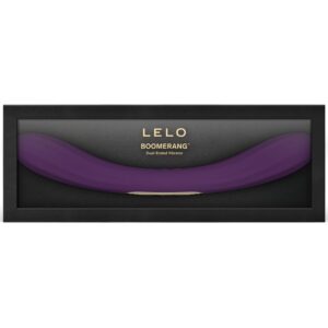 Lelo-Vibrator Boomerang Dublu Capete Mov-Silicon, 12 Trepte 10 Lelo-Vibrator Boomerang Dublu Capete Mov-Silicon, 12 Trepte - imagine 5
