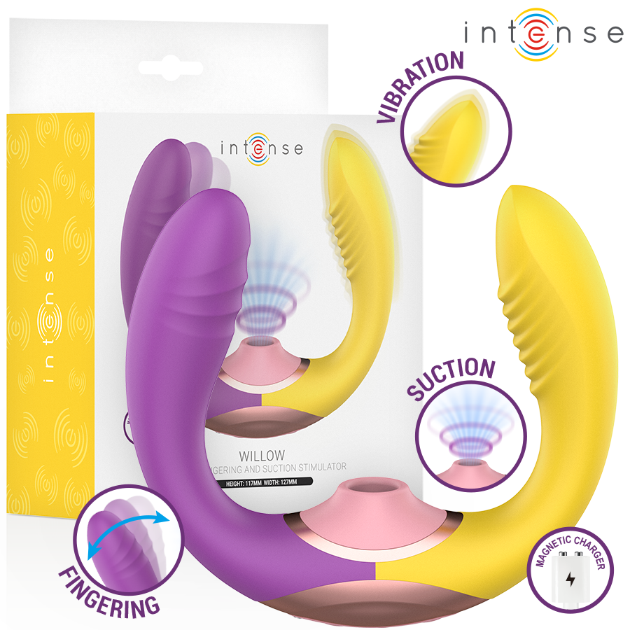 Intense High Tech-Willow 3-în-1 Stimulator cu Sucțiune 1 img 223966 2bf3ee7959174f5dd47b6f110a9e7547 1