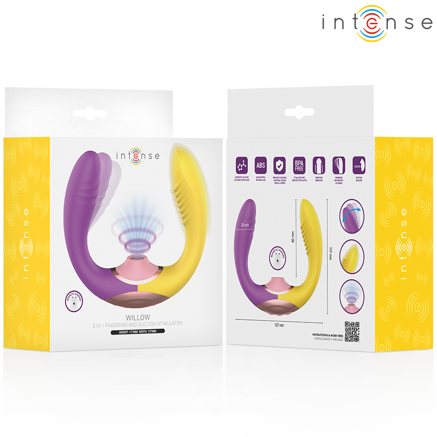 Intense High Tech-Willow 3-în-1 Stimulator cu Sucțiune 6 img 223970 9d4ae2316695f23ef23ba3704b6beb0e 1