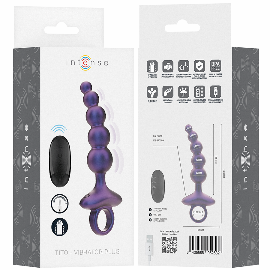 Intense Anal Toys-Tito Dop Anal Vibrator Model 3 3 img 223997 e51f6faedba6157519768c55157b2af7 1